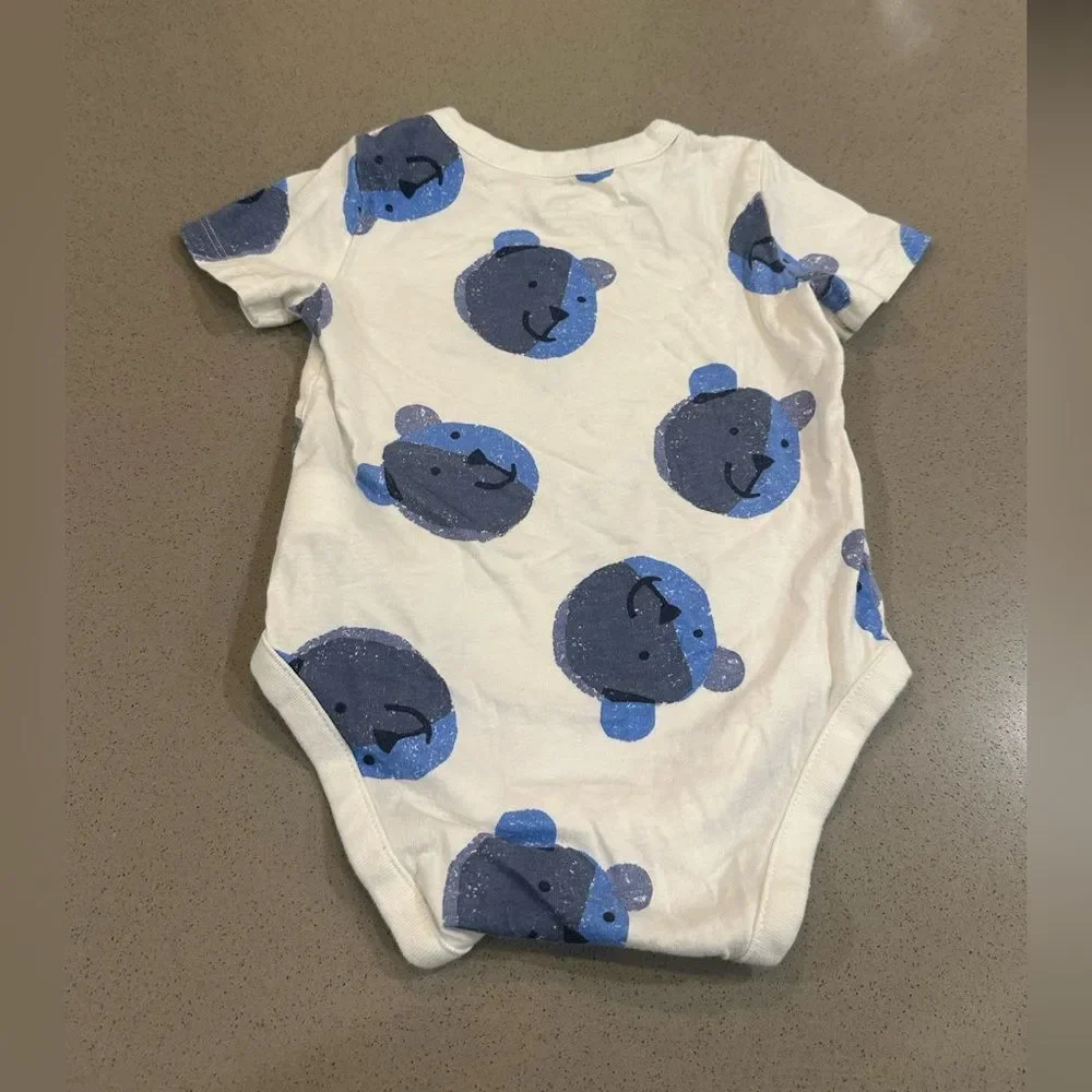 Gap babyGap Brannan's Favorite Mix & Match Bear Short sleeve onsie 12-18 Months